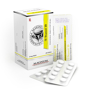 Stanozolol oral (Winstrol) 10mg (100 pillole) online by Magnum Pharmaceuticals