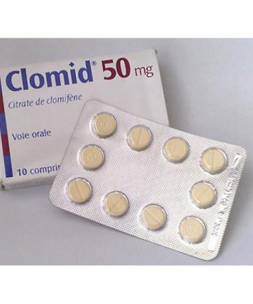 Clomiphene citrate (Clomid) 50mg (10 pillole) online by Cipla